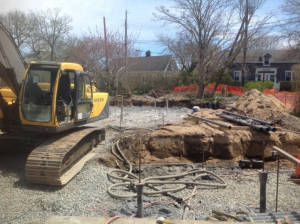 Friction Piles Used at Derrymore Road Residence