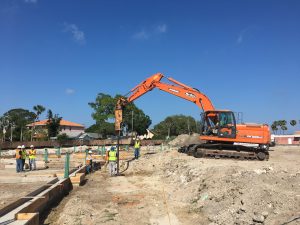 ductile iron piles installed in florida 