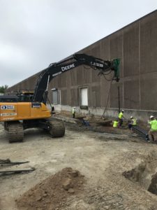 Installation of Ductile Iron Piles