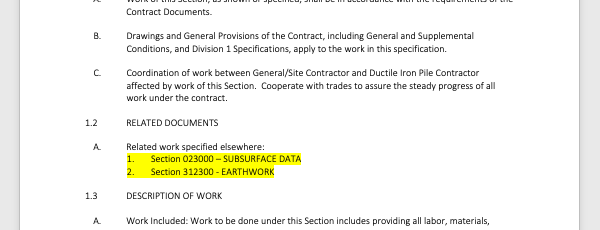 Sample DIP Specifications