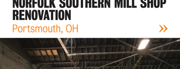 DuroTerra (2022) Ductile Iron Piles Support Norfolk Southern Mill Shop Renovation Pile Buck Magazine. Vol.38 No.2 2022